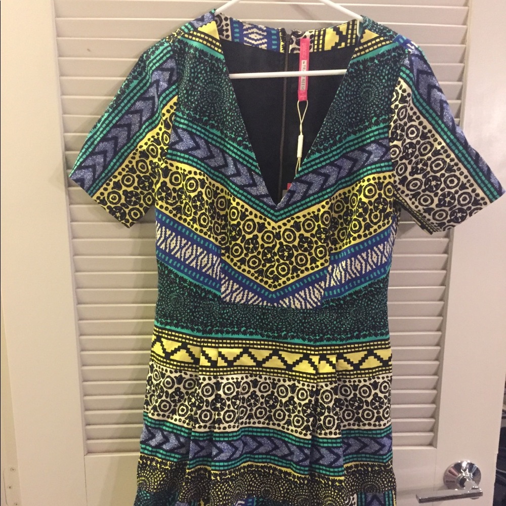 NWT Patterned Plenty by Tracy Reese Dress